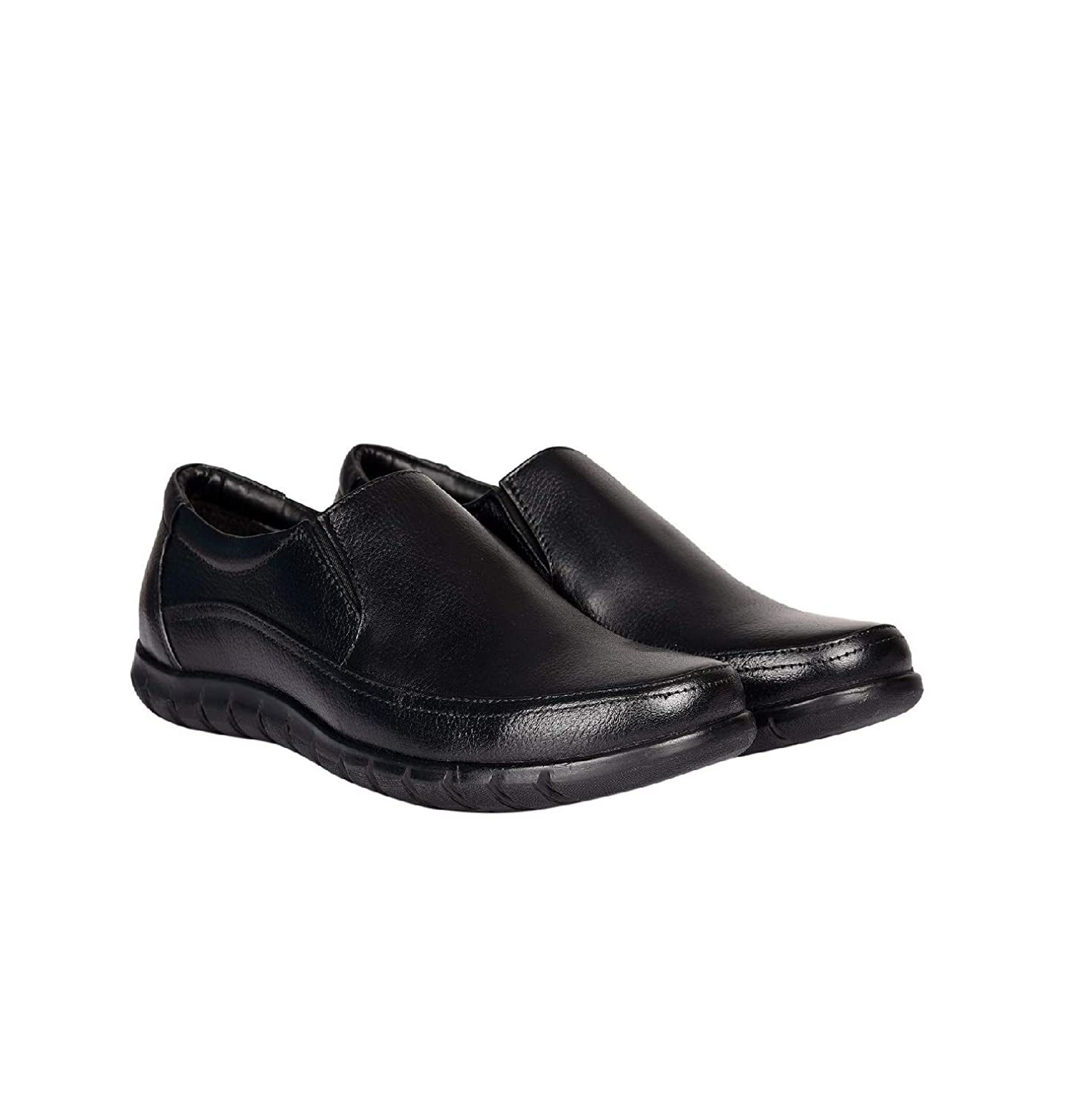 Formal Black Slip on Shoes for Men