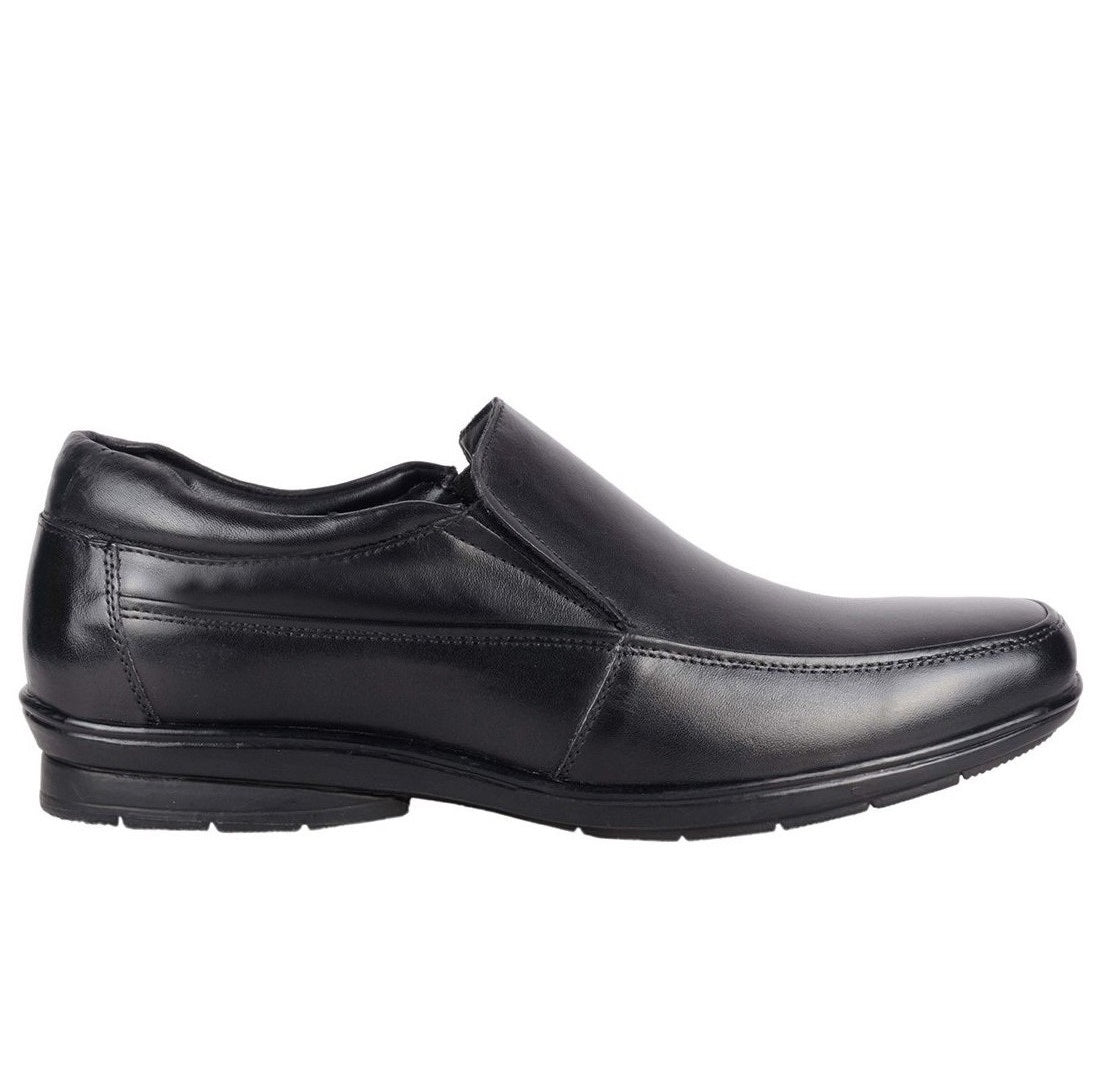 Leather Slip on Formal Shoes without Laces for Men