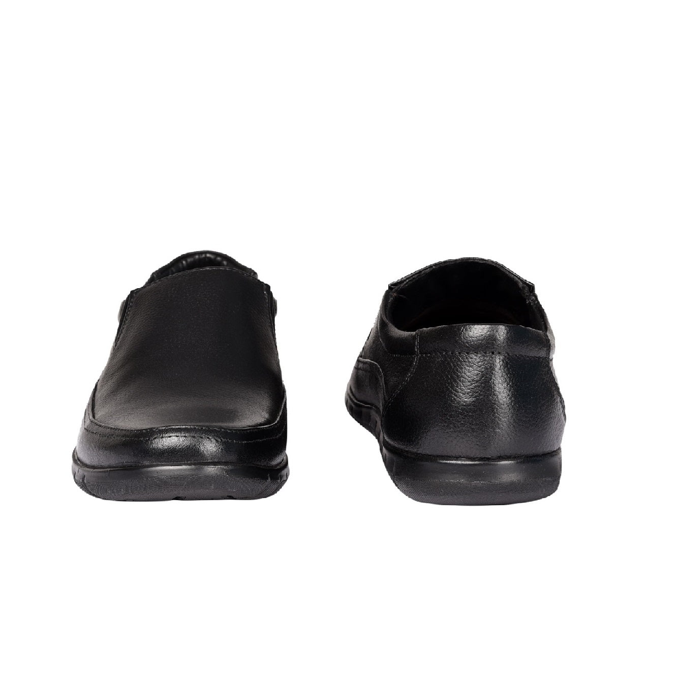 Formal Black Slip on Shoes for Men