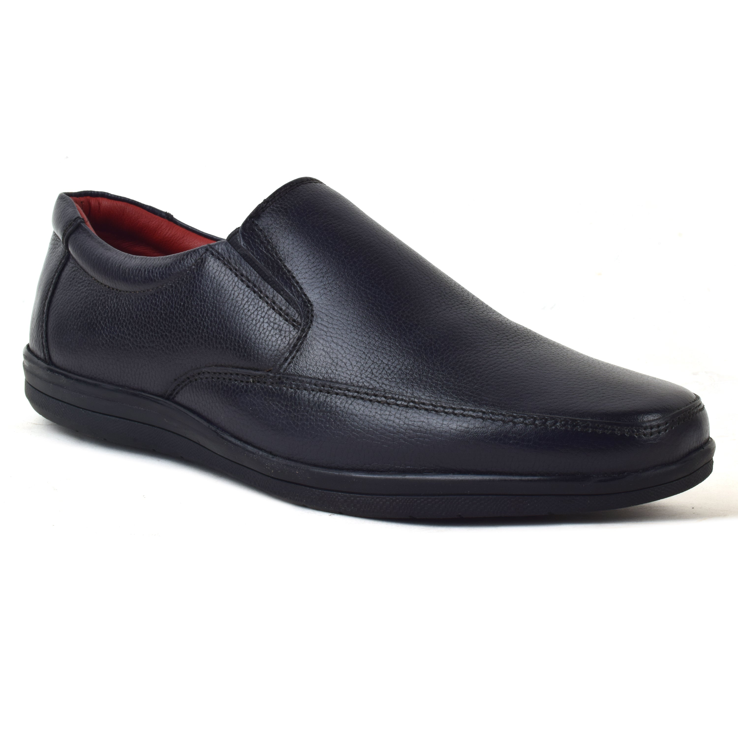 Formal Black Slip on Shoes for Men
