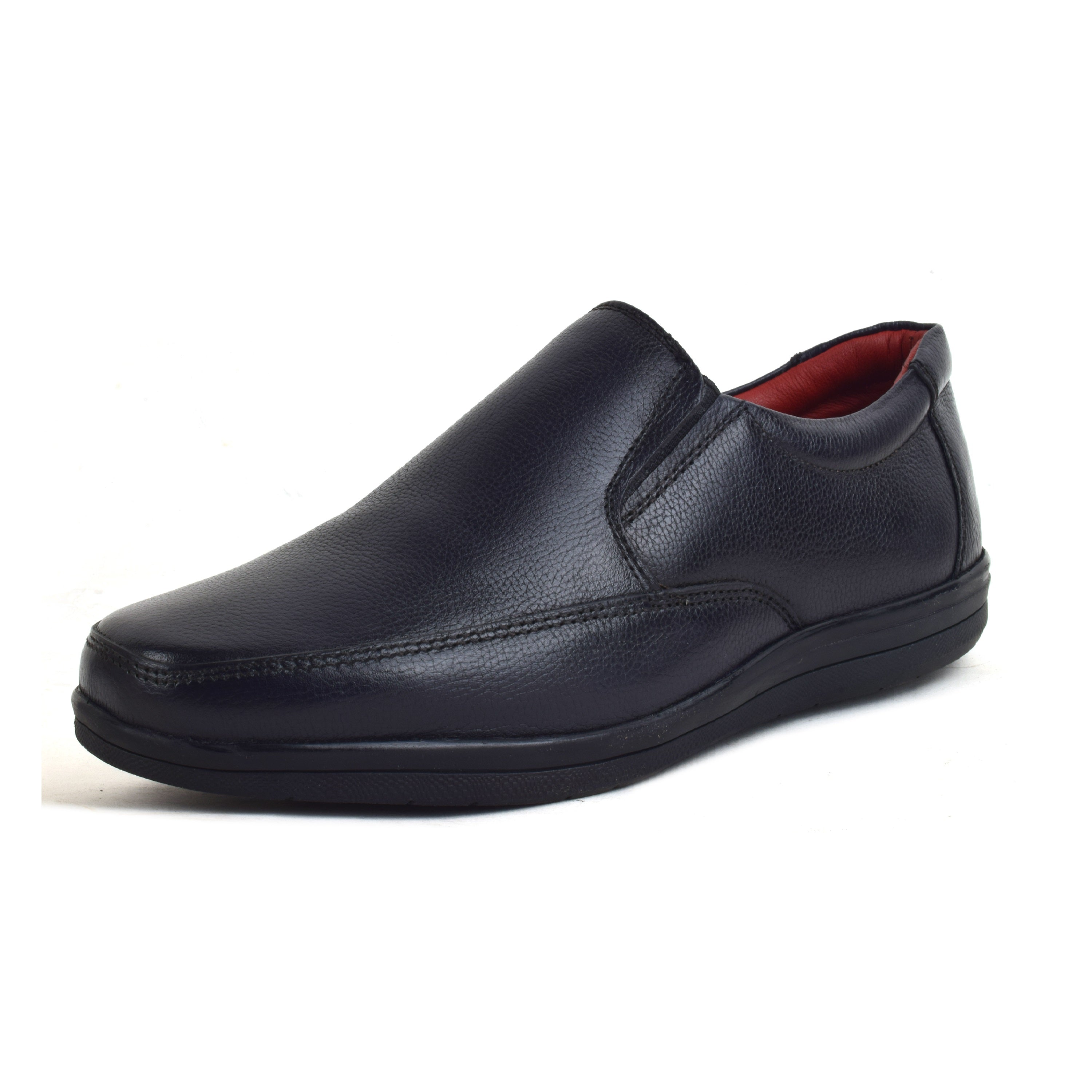 Formal Black Slip on Shoes for Men