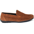 Loafer Suede Leather Camel Brown Slip on Shoes
