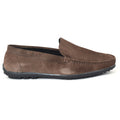 Loafer Suede Leather Reddish Brown Slip on Shoes