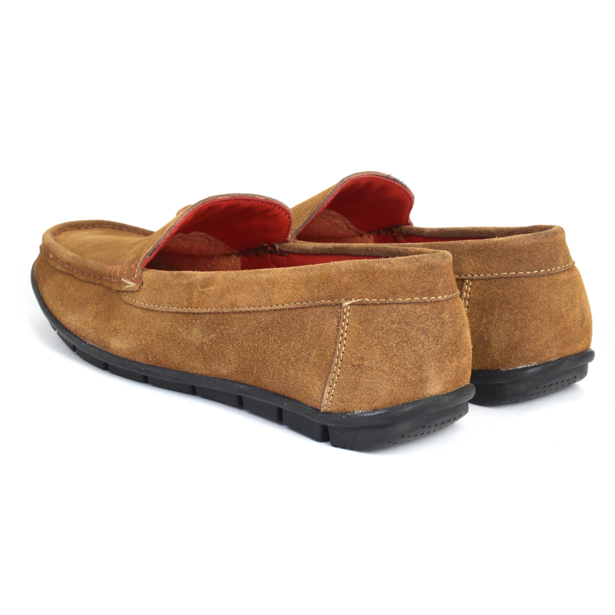 Loafer TAN Suede Leather Slip on Shoes