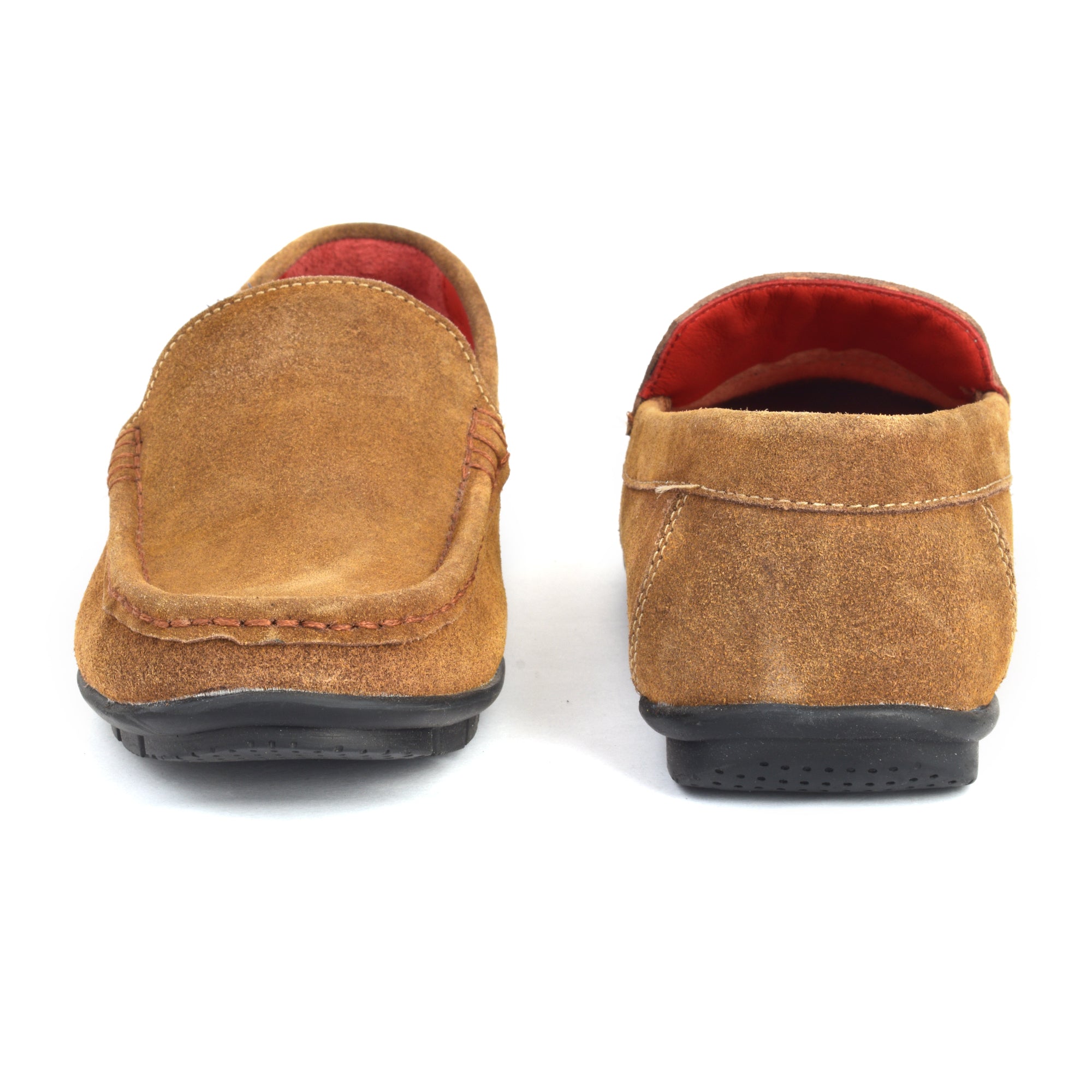 Loafer TAN Suede Leather Slip on Shoes