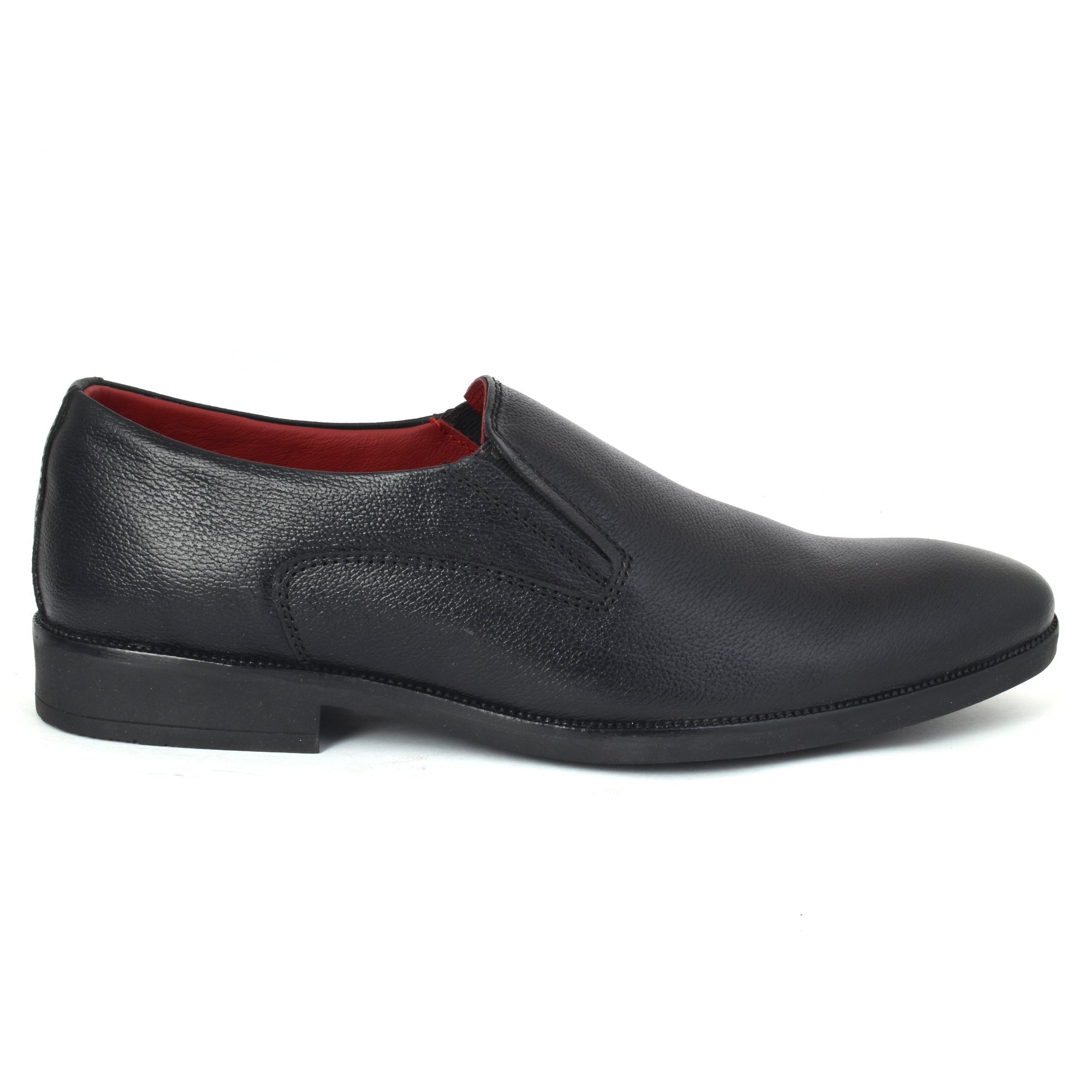 Formal Black Slip on  Shoes for Men Aaron