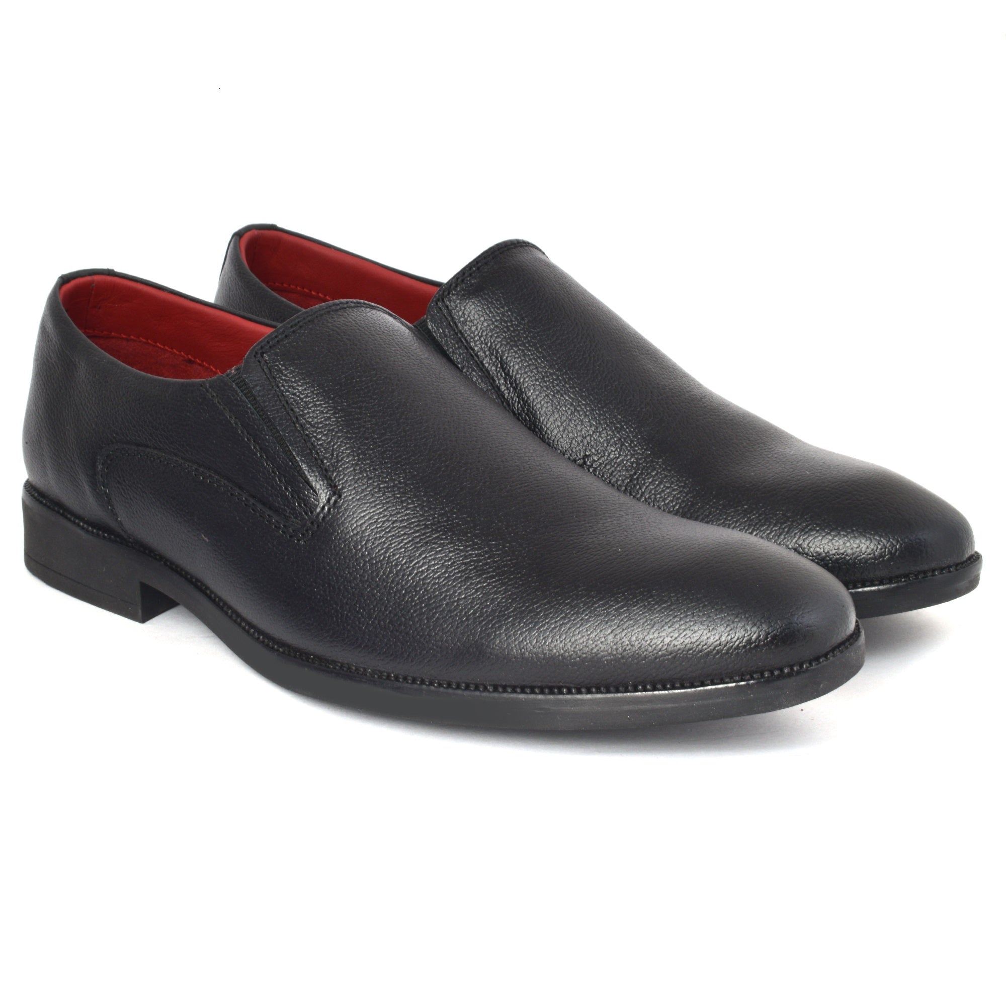Formal Black Slip on  Shoes for Men Aaron