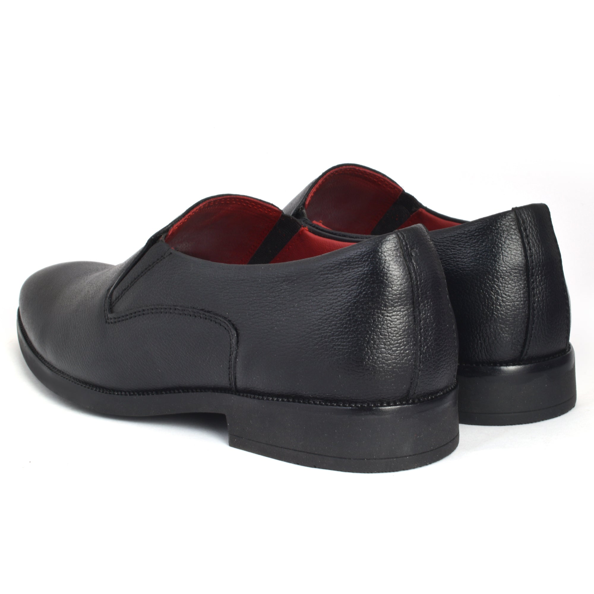 Formal Black Slip on  Shoes for Men Aaron