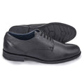 Formal Black Shoes for Men- Round Toe Leather Formal DERBY