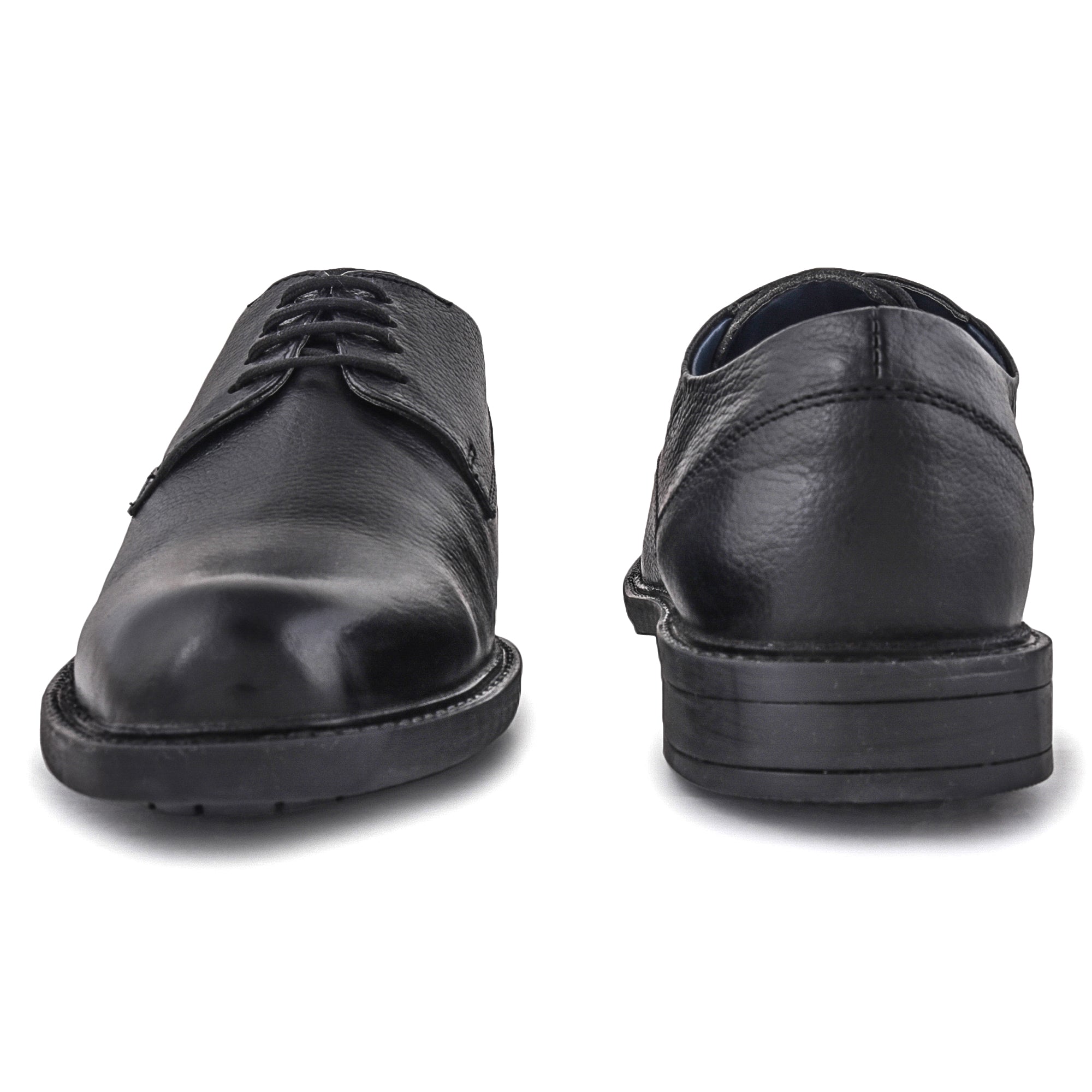 Formal Black Derby Shoes for Men  - COLONELS BOOT